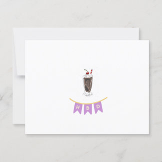 Happy Birthday Minimalist Art Card Gender Neutral