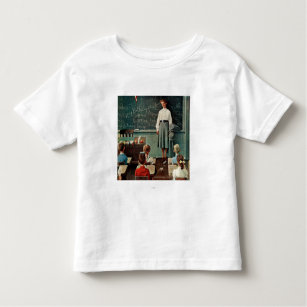 Happy Birthday, Miss Jones by Norman Rockwell Toddler T-Shirt