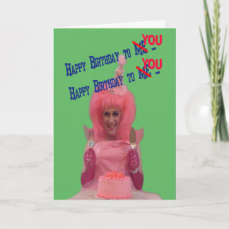 Happy Birthday Miz Cotton Card