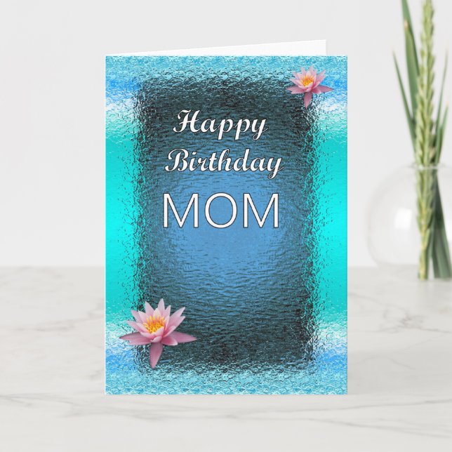 Happy Birthday MOM Card (Front)