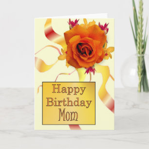 Happy Birthday Mom Card
