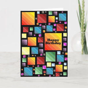 Happy Birthday Mosaic Card