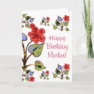 Happy  Birthday Mother! Card