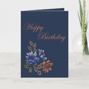 Happy Birthday Mother Folded Card