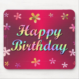 Happy Birthday Mouse Pad