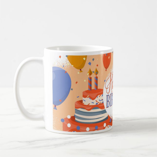 Happy Birthday Mug (Left)