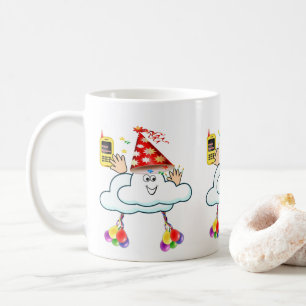 Happy Birthday Mug IPhone Text Cloud
