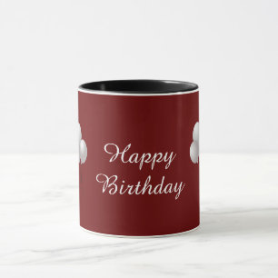 Happy Birthday Mug with Balloobs
