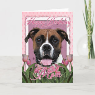 Happy Birthday Mum - Boxer - Vindy Card