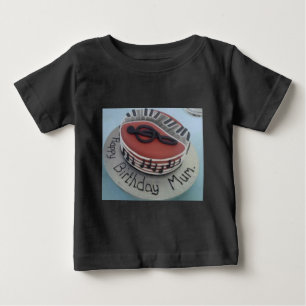 Happy birthday mum cake baby T-Shirt