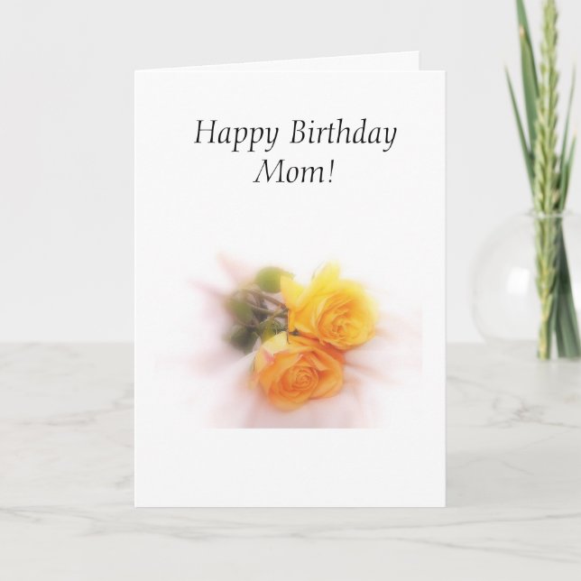 Happy Birthday Mum Card (Front)