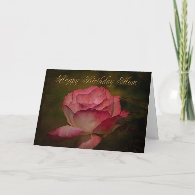 Happy Birthday Mum Greeting Card (Front)