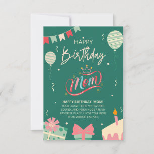 Happy Birthday Mum - Heartfelt Message of Love