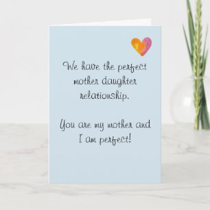 Happy Birthday Mum Mother Humour Funny Card