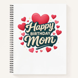 Happy Birthday Mum Notebook