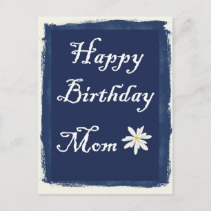 Happy Birthday Mum Postcard