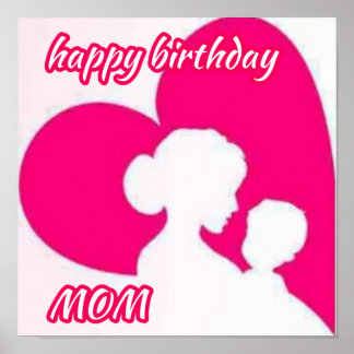 happy Birthday Mum . Poster