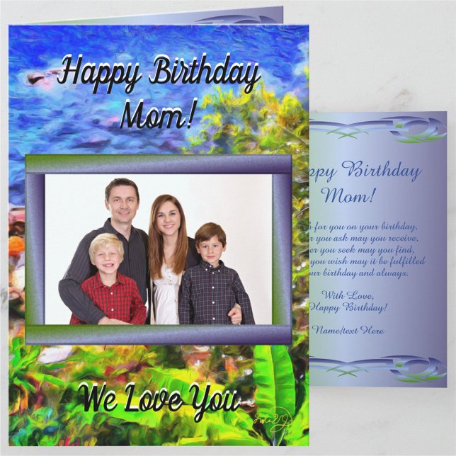 Happy Birthday Mum Scenic Path 0819 Card (Creator Uploaded)