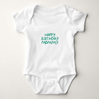 Happy Birthday Mummy gerber onsie Baby Bodysuit