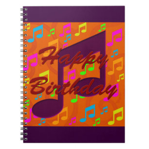 Happy Birthday - Music Notebook