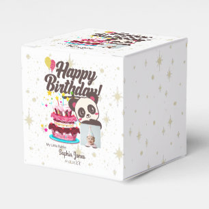 Happy Birthday, My Baby - Custom Photo/ Name/DOB Favour Box