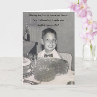 Happy Birthday, My Fashionista Friend Card