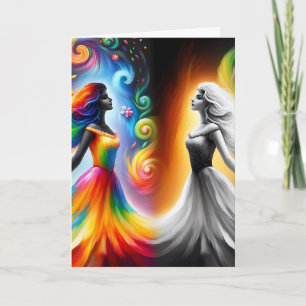 Happy Birthday my Gemini Friend Card