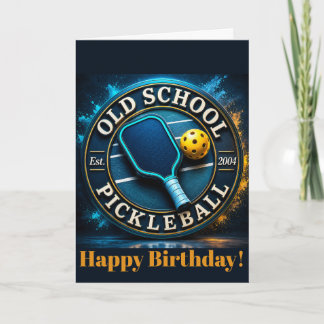 Happy Birthday my Pickleball friend. Card