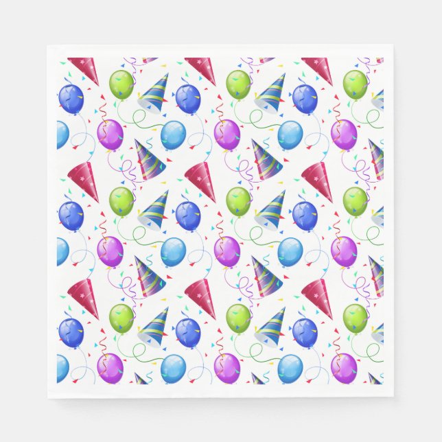Happy Birthday  Napkin (Front)