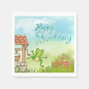 Happy Birthday Napkin