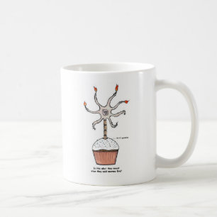 Happy Birthday Neuron Cupcake Coffee Mug