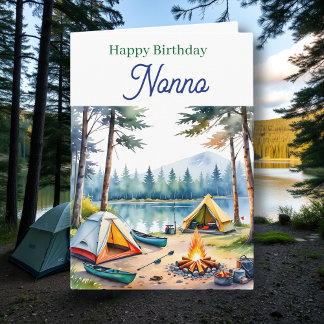 Happy Birthday Nonno | Campsite Poem Card