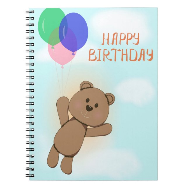 Happy birthday notebook (Front)