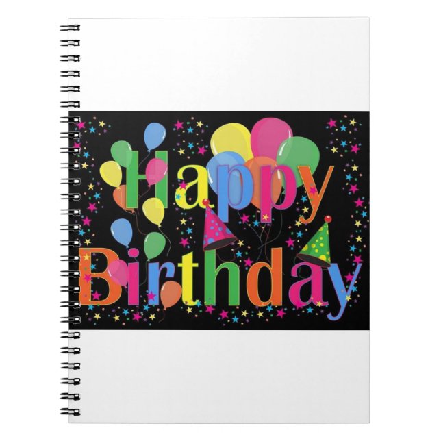 Happy birthday 🎂 notebook (Front)