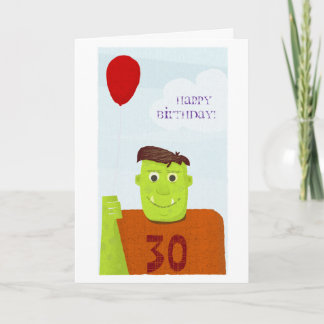 Happy Birthday Ogre (editable text) Card