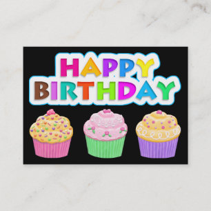Happy Birthday on Business Cards ! SRF
