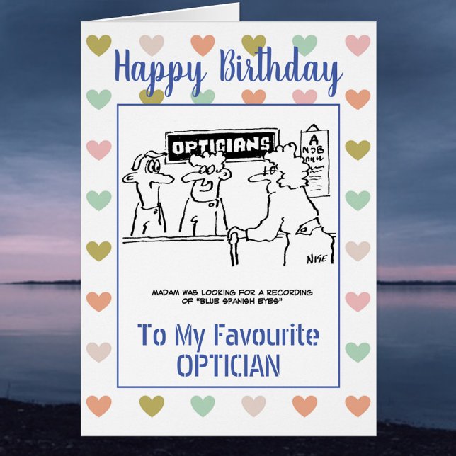 Happy Birthday Optician (Creator Uploaded)