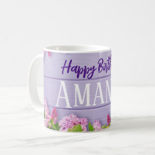 Happy Birthday or other celebration with name Coffee Mug