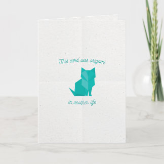 Happy Birthday | Origami Thank You Card
