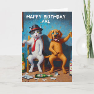 Happy Birthday, Pal Card