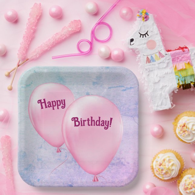 Happy Birthday!  Paper Plate (Party)