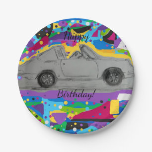 Happy Birthday Paper Plates