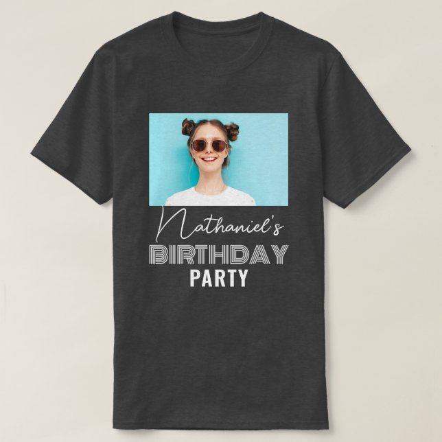 Happy Birthday Party For Women Men Teens Girl Boy T-Shirt (Design Front)