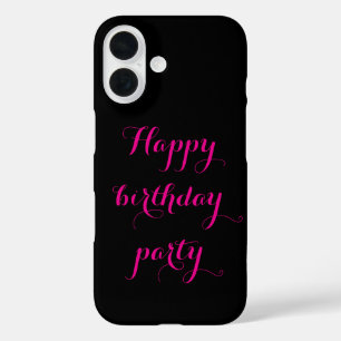  Happy birthday party iphone case 