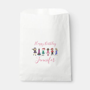 Happy Birthday Personalised Ballet Tap Jazz Dance Favour Bag