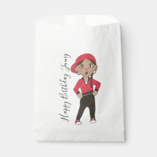 Happy Birthday Personalised Hip Hop Jazz Dance Favour Bag