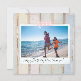 Happy Birthday Photo Card & Instant Download