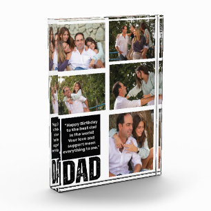 Happy Birthday photo collage template photo block