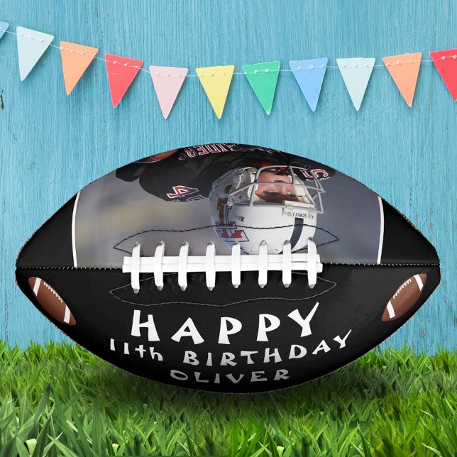 Happy Birthday Photo Football (Creator Uploaded)