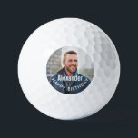 Happy Birthday Photo Golfer Personalise Golf Balls<br><div class="desc">Happy Birthday Photo Golfer Personalise Golf Balls is great for the golfer to use with their photo. Place your photo or that special person's photo and give as a gift. Personalise it with your information.</div>